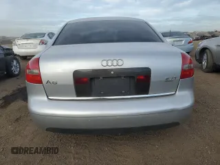 2001 Audi A6 with VIN WAUED54B11N150848, listed as a Copart auction lot 86072804 with 0 mi miles and Salvage Title. Bid and sale history available at carsss.com. Image 6.