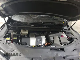 2022 Lexus RX 450h with VIN 2T2HGMDAXNC072616, listed as a Copart auction lot 46814365 with 89,433 mi miles and Non repairable. Bid and sale history available at DreamBid. Image 12.
