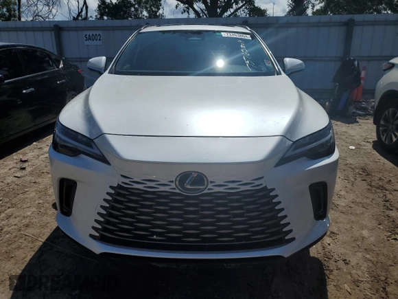 2023 Lexus RX with VIN JTJCHMAA9P2001681, listed as a Copart auction lot 73763804 with Not Provided miles and Non Repairable. Bid and sale history available at carsss.com. Image 5.