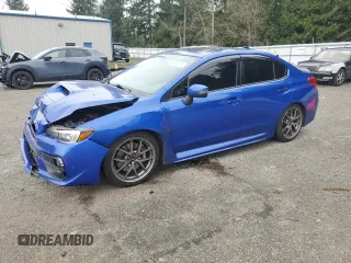 2015 Subaru WRX STI Limited z VIN JF1VA2U65F9836992, wystawiony jako Copart lot #48438775 z przebiegiem 113 433 mil mil oraz Szkody całkowita. Historia ofert i sprzedaży dostępna na DreamBid. Obrazek 1.
