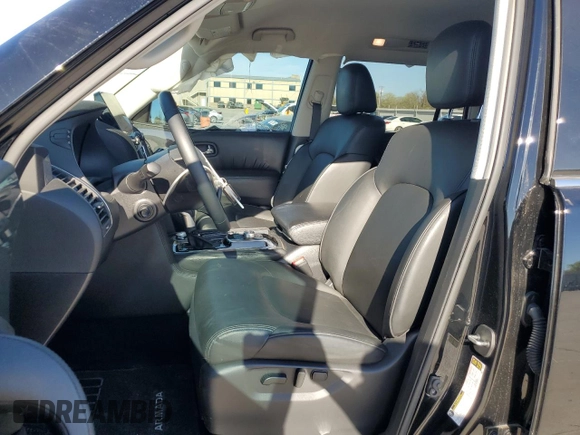 2023 Nissan Armada SV with VIN JN8AY2AD8P9693887, listed as a Copart auction lot 50410685 with 30,355 mi miles and Salvage title. Bid and sale history available at DreamBid. Image 7.