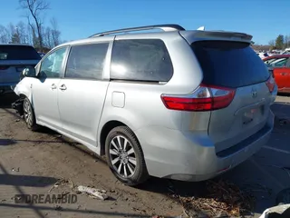 2019 Toyota Sienna LE with VIN 5TDJZ3DC4KS221245, listed as a IAAI auction lot 41455754 with 81,290 mi miles. Bid and sale history available at carsss.com. Image 3.
