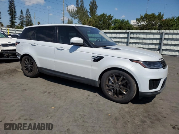2021 Land Rover Range Rover Sport SE with VIN SALWG2SU3MA783342, listed as a Copart auction lot 48569755 with 55,963 mi miles and Salvage Title. Bid and sale history available at carsss.com. Image 4.