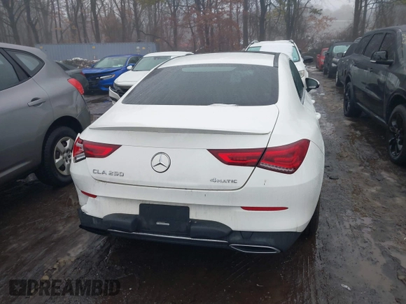 2020 Mercedes-Benz CLA with VIN W1K5J4HB6LN099128, listed as a IAAI auction lot 41551450 with 39,660 mi miles. Bid and sale history available at carsss.com. Image 16.