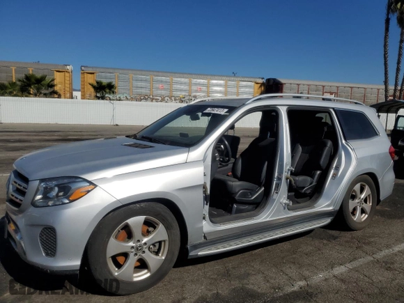 2019 Mercedes-Benz GLS with VIN 4JGDF6EE8KB240858, listed as a Copart auction lot 72847413 with 23,249 mi miles. Bid and sale history available at carsss.com. Image 1.
