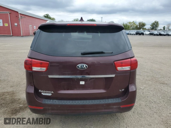 2018 Kia Sedona LX with VIN KNDMB5C18J6353498, listed as a Copart auction lot 71718774 with 249,217 mi miles and Salvage Title. Bid and sale history available at carsss.com. Image 6.