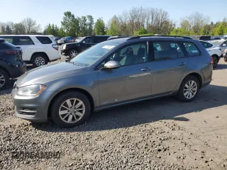 2016 Volkswagen Golf TSI S with VIN 3VWC17AU8GM512050, listed as a Copart auction lot 54737445 with 128,770 mi miles and Clean Title. Bid and sale history available at DreamBid. Image 1.