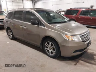 2012 Honda Odyssey EX-L с VIN 5FNRL5H64CB134309, выставлен на аукционе IAAI как лот 41352788 с пробегом 143 630 миль миль и . История ставок и продаж доступна на DreamBid. Изображение 1.
