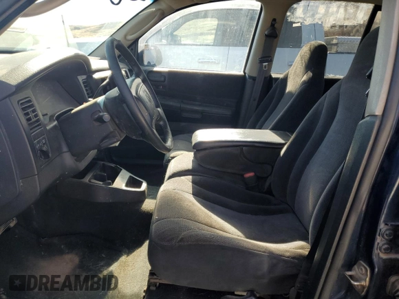 2001 Dodge Dakota Sport with VIN 1B7GG2AN71S105088, listed as a Copart auction lot 42582725 with 0 mi miles and Salvage Title. Bid and sale history available at carsss.com. Image 7.