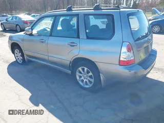 2007 Subaru Forester X w/Premium Pkg with VIN JF1SG65697H743892, listed as a IAAI auction lot 42067468 with 168,133 mi miles. Bid and sale history available at carsss.com. Image 3.