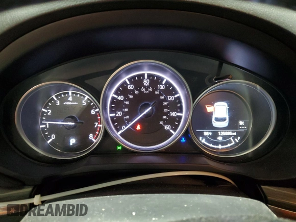 2018 Mazda CX-5 Grand Touring with VIN JM3KFBDM9J0411504, listed as a Copart auction lot 42050825 with 125,695 mi miles and Salvage Title. Bid and sale history available at carsss.com. Image 9.
