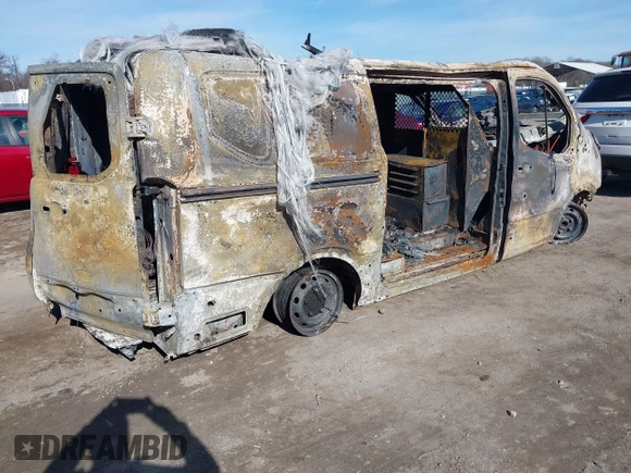 2015 Ford Transit Cargo with VIN 1FTNE1YGXFKA94917, listed as a IAAI auction lot 41700789 with Not provided miles and . Bid and sale history available at DreamBid. Image 4.