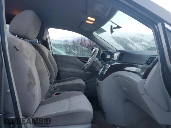 2015 Nissan Quest S with VIN JN8AE2KPXF9129979, listed as a Copart auction lot 37348774 with 143,606 mi miles. Bid and sale history available at carsss.com. Image 7.