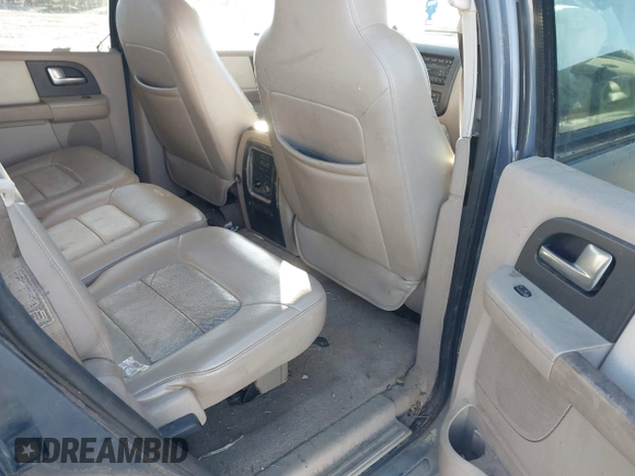 2003 Ford Expedition Eddie Bauer with VIN 1FMRU17W73LA15301, listed as a IAAI auction lot 38761176 with 1 mi miles. Bid and sale history available at carsss.com. Image 8.