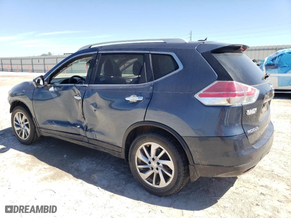 2014 Nissan Rogue SL with VIN 5N1AT2MT9EC782988, listed as a Copart auction lot 48349155 with 158,439 mi miles and Salvage Title. Bid and sale history available at carsss.com. Image 2.
