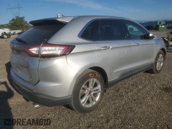 2015 Ford Edge SEL with VIN 2FMTK3J93FBB28189, listed as a Copart auction lot 50500275 with 162,861 mi miles and Salvage Title. Bid and sale history available at carsss.com. Image 3.