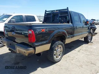 2011 Ford Super Duty F-250 SRW XL with VIN 1FT7W2BT9BEA84292, listed as a IAAI auction lot 41836806 with 253,194 mi miles. Bid and sale history available at carsss.com. Image 4.