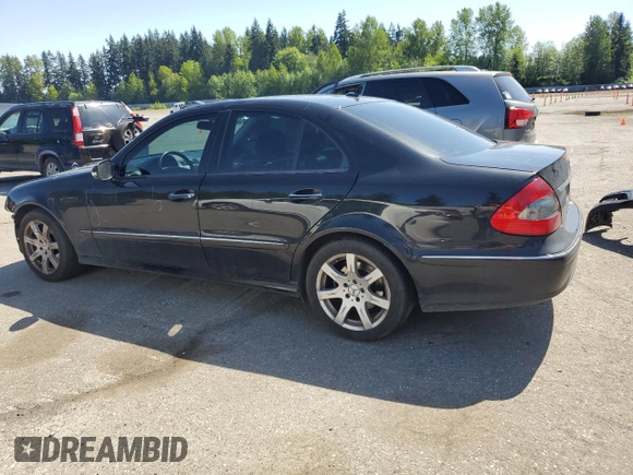 2007 Mercedes-Benz E 350 with VIN WDBUF56X37B018457, listed as a Copart auction lot 54851835 with 133,298 mi miles and Salvage Title. Bid and sale history available at carsss.com. Image 2.