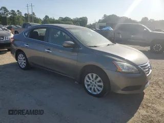 2015 Nissan Sentra SV with VIN 3N1AB7AP1FL689418, listed as a Copart auction lot 52521125 with 123,203 mi miles and Salvage Title. Bid and sale history available at carsss.com. Image 4.