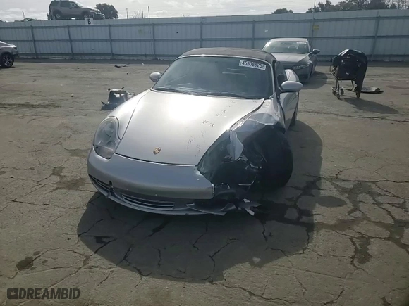 2004 Porsche Boxster S with VIN WP0CB29864U660988, listed as a Copart auction lot 45508825 with 44,513 mi miles and Salvage Title. Bid and sale history available at carsss.com. Image 10.