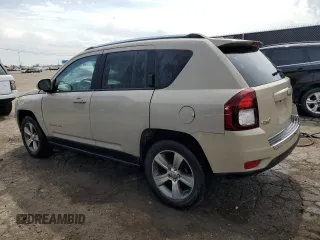 2016 Jeep Compass High Altitude Edition with VIN 1C4NJDEB9GD764730, listed as a Copart auction lot 54743435 with 124,085 mi miles and Clean Title. Bid and sale history available at carsss.com. Image 2.