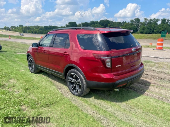 2015 Ford Explorer Sport с VIN 1FM5K8GTXFGC43955, выставлен на аукционе Copart как лот 64512715 с пробегом 139 775 миль миль и Чистый • Clean title. История ставок и продаж доступна на DreamBid. Изображение 3.