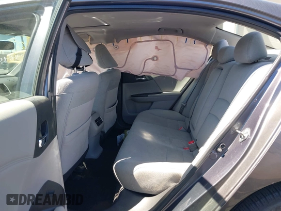 2016 Honda Accord Sedan EX with VIN 1HGCR2F76GA128929, listed as a IAAI auction lot 41882072 with 86,480 mi miles. Bid and sale history available at carsss.com. Image 8.