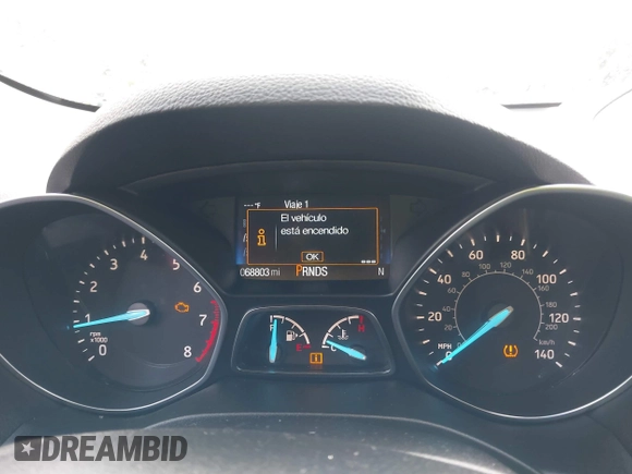 2018 Ford Escape Titanium with VIN 1FMCU9J99JUB44963, listed as a IAAI auction lot 42293113 with 68,803 mi miles and . Bid and sale history available at DreamBid. Image 7.