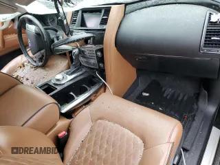 2019 Infiniti QX80 LUXE with VIN JN8AZ2NE5K9234907, listed as a Copart auction lot 50197445 with Not Provided miles and Clean Title. Bid and sale history available at carsss.com. Image 8.