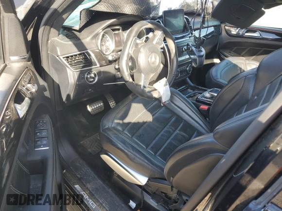 2017 Mercedes-Benz GLS 63 AMG с VIN 4JGDF7FE4HA774376, выставлен на аукционе Copart как лот 55956585 с пробегом Не указан миль и Списание • Salvage title. История ставок и продаж доступна на DreamBid. Изображение 8.