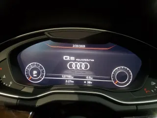 2018 Audi Q5 Premium Plus with VIN WA1BNAFY6J2192957, listed as a Copart auction lot 45872985 with 127,783 mi miles and Salvage Title. Bid and sale history available at carsss.com. Image 9.