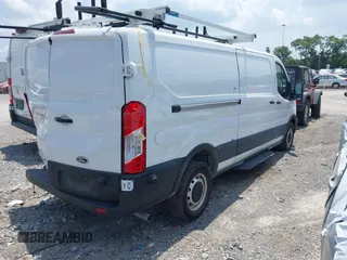 2024 Ford Transit Cargo with VIN 1FTBR1Y89RKA77093, listed as a IAAI auction lot 42556386 with 3,290 mi miles and . Bid and sale history available at DreamBid. Image 4.