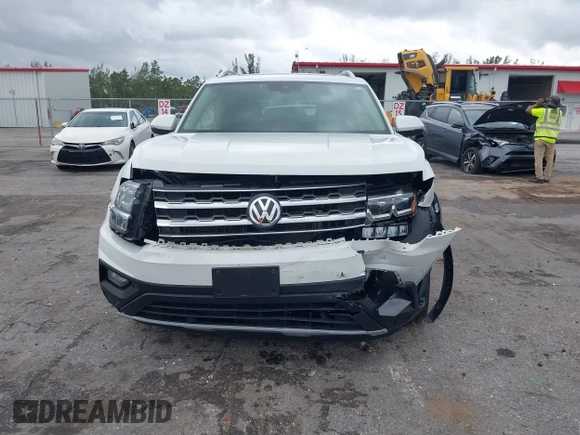 2018 Volkswagen Atlas SEL with VIN 1V2MR2CA9JC572206, listed as a IAAI auction lot 41995114 with 64,324 mi miles and . Bid and sale history available at DreamBid. Image 12.
