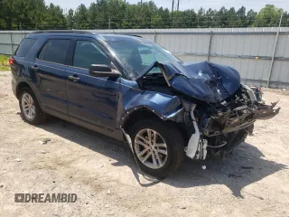 2016 Ford Explorer with VIN 1FM5K7B82GGB02344, listed as a Copart auction lot 62352635 with 119,437 mi miles and Salvage title. Bid and sale history available at DreamBid. Image 4.