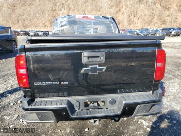 2020 Chevrolet Colorado 4WD Z71 with VIN 1GCGTDEN9L1123067, listed as a Copart auction lot 48699045 with 43,329 mi miles and Salvage Title. Bid and sale history available at carsss.com. Image 6.