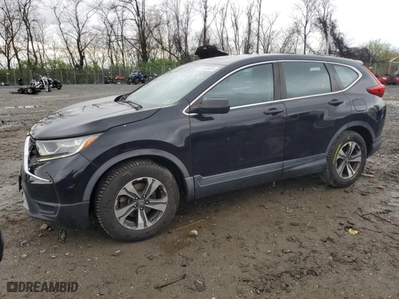 2017 Honda CR-V LX with VIN 2HKRW5H3XHH402835, listed as a Copart auction lot 51742625 with 97,099 mi miles and Salvage Title. Bid and sale history available at carsss.com. Image 1.