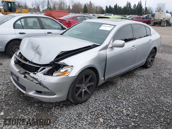 2006 Lexus GS 300 with VIN JTHBH96S965036259, listed as a IAAI auction lot 41841568 with 132,613 mi miles and . Bid and sale history available at carsss.com. Image 2.