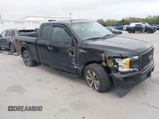 2019 Ford F-150 XL z VIN 1FTEX1CP3KKF23102, wystawiony jako IAAI lot #41623389 z przebiegiem 160 576 mil mil oraz . Historia ofert i sprzedaży dostępna na DreamBid. Obrazek 1.