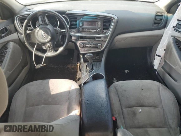 2014 Kia Optima LX with VIN 5XXGM4A73EG282520, listed as a Copart auction lot 60062735 with 170,351 mi miles and Salvage title. Bid and sale history available at DreamBid. Image 8.