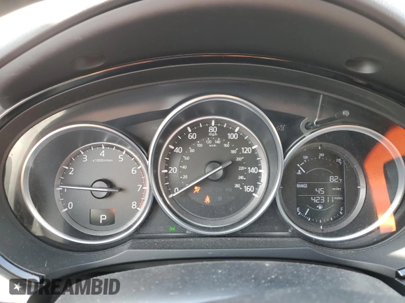2016 Mazda CX-9 Touring with VIN JM3TCACY5G0100687, listed as a Copart auction lot 47082605 with 42,311 mi miles and Salvage Title. Bid and sale history available at DreamBid. Image 9.