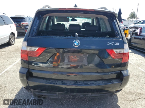 2009 BMW X3 xDrive30i with VIN WBXPC93499WJ26427, listed as a Copart auction lot 49511335 with 87,616 mi miles and Salvage Title. Bid and sale history available at carsss.com. Image 6.