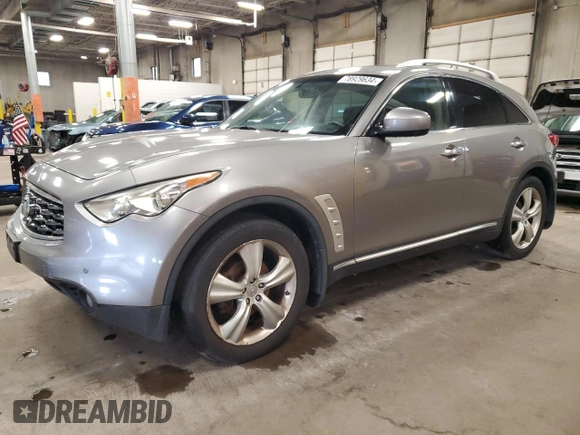 2009 Infiniti FX35 with VIN JNRAS18W39M150719, listed as a Copart auction lot 78929634 with 212,021 mi miles and Clean Title. Bid and sale history available at carsss.com. Image 1.