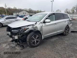 2019 Infiniti QX60 Luxe z VIN 5N1DL0MN1KC535141, wystawiony jako Copart lot #52712525 z przebiegiem 95 192 mil mil oraz Szkoda całkowita • Salvage title. Historia ofert i sprzedaży dostępna na DreamBid. Obrazek 1.