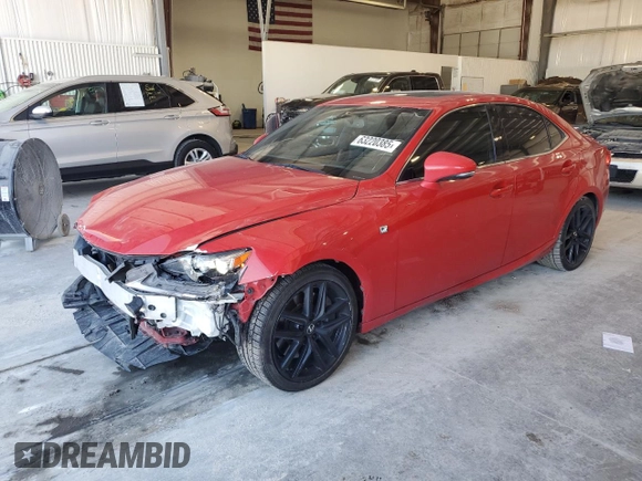 2016 Lexus IS 200t with VIN JTHBA1D23G5006359, listed as a Copart auction lot 63220385 with 99,311 mi miles and Salvage title. Bid and sale history available at DreamBid. Image 1.