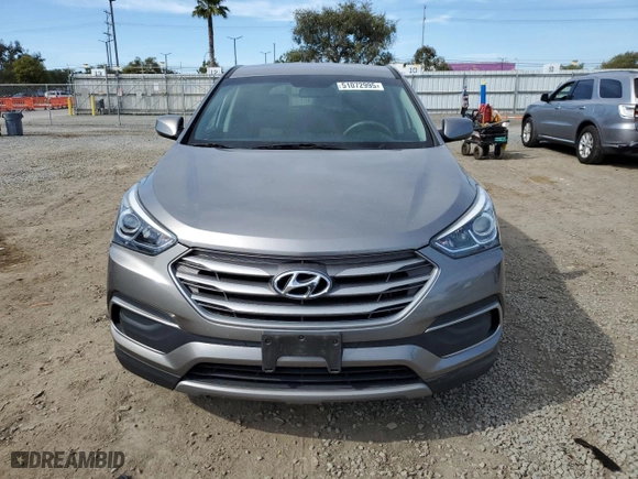 2018 Hyundai Santa Fe Sport 2.4L with VIN 5XYZTDLB8JG526018, listed as a Copart auction lot 51072995 with NaN miles and Clean Title. Bid and sale history available at carsss.com. Image 5.