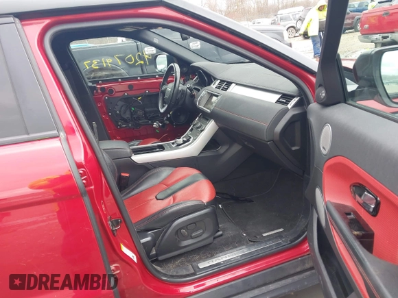 2013 Land Rover Range Rover Evoque Dynamic Premium with VIN SALVT2BG8DH841163, listed as a IAAI auction lot 42079137 with 98,533 mi miles and . Bid and sale history available at DreamBid. Image 5.