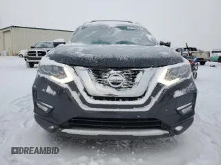 2018 Nissan Rogue SV with VIN JN8AT2MV1JW340550, listed as a Copart auction lot 87090434 with 181,965 mi miles and Salvage Title. Bid and sale history available at carsss.com. Image 5.