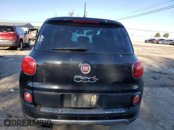 2014 FIAT 500L Trekking with VIN ZFBCFADH5EZ014340, listed as a Copart auction lot 42615255 with Not Provided miles and Clean Title. Bid and sale history available at DreamBid. Image 6.