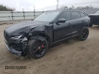 2021 Jaguar F-Pace S with VIN SADCJ2EU8MA686844, listed as a Copart auction lot 43214235 with 41,050 mi miles and Non repairable. Bid and sale history available at DreamBid. Image 1.