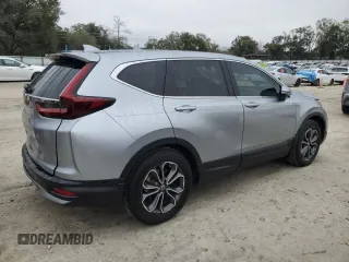 2020 Honda CR-V EX-L with VIN 2HKRW1H83LH426326, listed as a Copart auction lot 46158385 with 98,835 mi miles and Salvage Title. Bid and sale history available at carsss.com. Image 3.